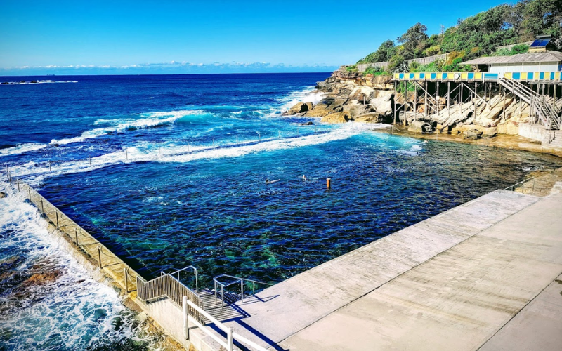 wylies baths a Sydney rock pool in coogee